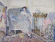 frederick carl frieseke In the Boudoir oil painting artist